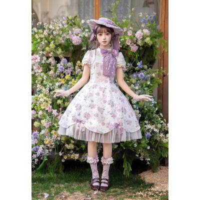 Nuit de Cellophane Mikazukichidori Cardigan Overdress, JSK and OPs(Reservation/2 Colours/Full Payment Without Shipping)